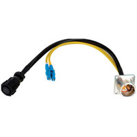 

Camplex 6" Lemo EDW to Duplex LC Fiber & 8-Pin AMP Power Breakout Cable