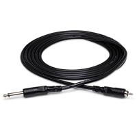 

Hosa Technology 3' RCA Male to 1/4" Phone RCA Male Audio Interconnect Cable