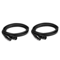 

H&A Value Series XLR M to F Professional Microphone Cable 25', 2-Pack