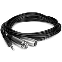 

Hosa Technology 9.9' Send / Return (Insert) Cable, Stereo 1/4" Male to XLR Male and XLR Female Y-Cable