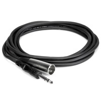 

Hosa Technology 2' Balanced 3-Pin XLR Male to Stereo (TRS) 1/4" Male Interconnect Cable