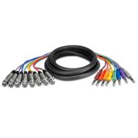 

Hosa Technology 6.56'/2m 8-Channel Stereo Male 1/4" Phone to Female 3-Pin XLR Snake Cable