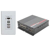 

Hall Research EX-HDU-IP Audio, Integrated Control and IP Extender Kit for HDMI and USB Extension on CAT6 Cable