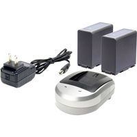 

Ikan Panasonic D54 Style Charger with 2x IBP-D54 Batteries