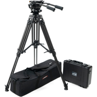 

E-Image MOTUS32 3-Stage Carbon Fiber Tripod Kit with MH32 Fluid Head, EI-7000L Mid-Level Spreader