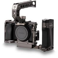 

Tilta Tiltaing Sony A6 Series Camera Cage Kit B with Quick Release Top Handle, Quick Release ARCA & Manfrotto Plate, Tilta Gray