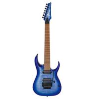 

Ibanez RGA Standard RGA7420FM 7-String Electric Guitar, Jatoba Fretboard, Blue Lagoon Burst Flat