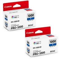 

Canon 2 Pack PFI-1000B Blue LUCIA PRO ink for imagePROGRAF PRO-1000