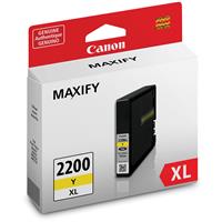 

Canon PGI-2200 XL Yellow Pigment Ink Tank for Canon IB4020, MB5020, MB5320 Printers, 1500 Pages Yield