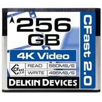 

Delkin Devices 256GB Cinema CFast 2.0 Memory Card, 560MB/s Read and 495MB/s Write Speed