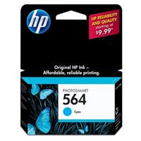 

HP 564 Cyan Ink Cartridge (CB318WN)