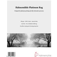 

Hahnemuhle Platinum Rag Fine Art Paper, 300gsm, 11x15", 25 Sheets