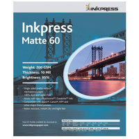 

Inkpress Duo Matte 80 Inkjet Printer Paper, Double Sided, 215gsm, 12mil, 95% Bright, 4"x33' Roll