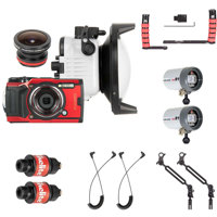 

Ikelite Underwater Housing Wide Angle Kit with Olympus Tough TG-6 Camera and DS51 Strobe