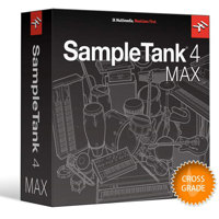 

IK Multimedia SampleTank 4 MAX Virtual Instrument Software Bundle, Upgrade, USB Drive/Boxed