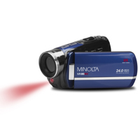 

Minolta MN90NV 24MP Full HD Night Vision Camcorder, Blue