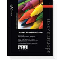 

Projet Universal Double-Sided Matte Inkjet Paper, 8.5 mil., 160 GSM, 11x17", 50 Sheets