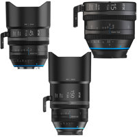 

IRIX 3 Lens Bundle, Cine 15mm T2.6, 45mm T1.5, 150mm T3.0 Lenses for Nikon Z, Feet