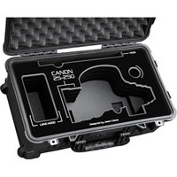 

Jason Cases Hard Case with Laser-Cut Foam for Canon 25-250mm Lens, Black Overlay