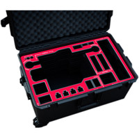 

Jason Cases Protective Pelican Case for Freefly MoVI M15 Gimbal Stabilizer with Toad-in-the-Hole Handle Assembly, Red Overlay