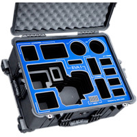 

Jason Cases Case with Laser-Cut Foam for Panasonic AU-EVA1 Camera, Blue Overlay