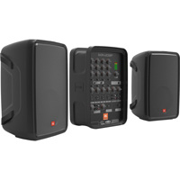 

JBL EON208P Personal PA System, Includes 2x 8" JBL Two-way Speakers and 8-Channel Mixer