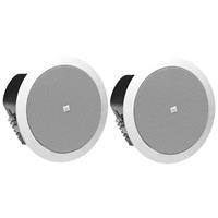 

JBL Control 24CT Background/Foreground Ceiling Speaker with Built-in Transformer, Pair, White