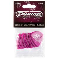 

Dunlop Delrin 500 Series Guitar Picks, 1.44mm Gauge, Magenta, 12-Pack