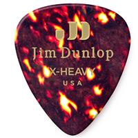 

Dunlop Celluloid Guitar Picks, Extra Heavy, Shell, 72-Pack