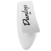 

Dunlop Plastic Guitar Thumbpicks, Medium, White, 4-Pack