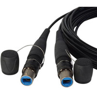 

JVC 656' SMPTE Hybrid Fiber Cable with Neutrik OpticalCON Connection