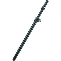 

K&M 21367 Distance Rod with Ring Lock, 35-54.33" Height, Black