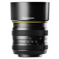 

KamLan 50mm f/1.1 Manual Focus Lens for Canon EF-M Mount