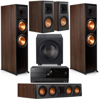 

Klipsch Reference Premiere RP-8000F 5.1 Home Theater System, Walnut