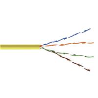 

Kramer Electronics BC-5ESLD 4-Pair 24-AWG Cat 5e-Solid Center Un-Shielded Twisted Pair Ethernet Cable, 1000', Yellow