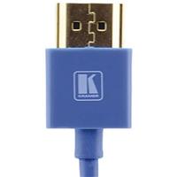 

Kramer Electronics C-HM/HM/PICO Ultra-Slim Flexible High-Speed HDMI Cable with Ethernet, Blue, 6'