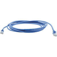 

Kramer Electronics PC6-108 10' Cat6 UTP Slim Patch Cord Cable, 4Px24AWG, 100MHz