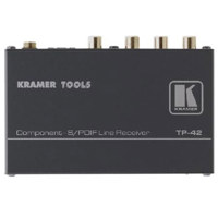 

Kramer Electronics TP42 Component YUV Video and S/PDIF Audio Long-Range Receiver Over Network Cable