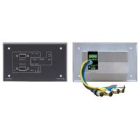 

Kramer Electronics WP-210A VGA Amplifier and Stereo Audio Wall Plate, Gray