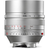 

Leica 50mm f/0.95 Noctilux-M Aspherical, Manual Focus (6-Bit Coded) Lens for M System , Silver, Open Box