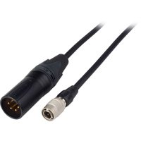 

Laird 3' Hirose HR 4-Pin Male to XLR 4-Pin Male Power Cable for Sound Devices Products