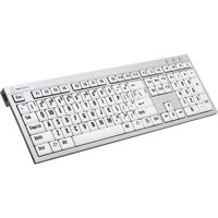 

LogicKeyboard XLPrint PC Slim Line Keyboard with Large Print, Black on White