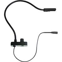 

Littlite IS Series High Intensity 18" Permanently Attached Gooseneck Lampset with Bottom Mount Cord, U.S Power Supply