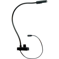 

Littlite IS-LED Series 18" Permanently Attached Gooseneck Dual Color White/Red LED Lampset with Bottom Mount Cord, No Power Supply