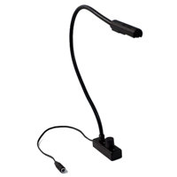 

Littlite L-2 Series Low Intensity 6" Permanently Attached Gooseneck Lampset, U.S Power Supply