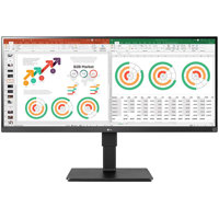 

LG 34BN770-B 34" 21:9 QHD UltraWide HDR10 IPS Monitor, Built-In-Speakers, TAA Compliant, Black