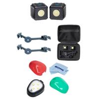 

Lume Cube Night Flyer Kit for DJI Mavic 2 Pro & Zoom - With Lume Cube STROBE Anti Collision Light for Drones, Microfiber Cloth