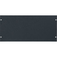 

Lowell Manufacturing AFP-5 5U 1/8" Aluminum Rackmount Blank Flat Panel, Textured Black