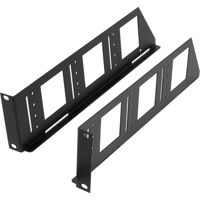 

Lowell Manufacturing KSE3X 3U x 18" Depth Knockdown Shelf Ears for KSB18 & KSB21 Rackmount Base, Supports 70 Lbs, Pair