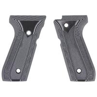 

Lyman G-10 Checkered Grip for Beretta 92 FS Tactical Pistol, Gray/Black